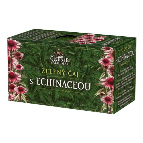 Grešík čaj zelený s Echinaceou 20x1,5g