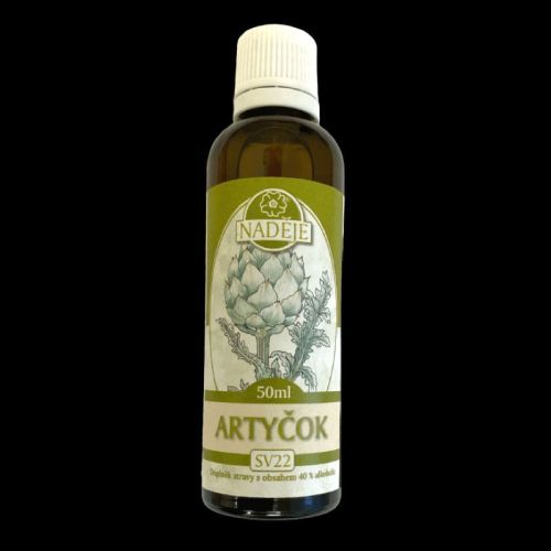 Naděje Artyčok 50ml 40%